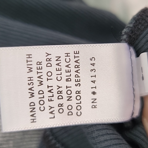 Daydreamer for Free People Empress Ribbed Baby Tee Sz L Has Stretch - Picture 7 of 10